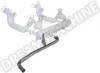 embout/tube d'échappement inox, Combi '76 et après, qualité supérieure, réf. 211251071AC, amélioration esthétique, durabilité.