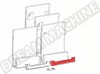 Bas de porte latéral intérieur arrière pour VW T2 Split Screen 1950-1967 - 211843108A