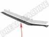 Tole dessous longeron droit top qualité 1200/1300/1500 jusqu'à 1970 - 111801172D