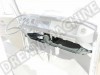 Tablette de rangement sous tableau de bord pour VW Combi Bay Window (1968-1979)  211857115/V 