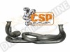 Collecteur Type-1 CSP, Acier Inoxydable 1.4512, Diamètre extérieur, Système d'échappement personnalisé, Performances, Raccord de glissement, Inserts de cône, Matériel de haute qualité, Joints