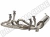 Système d'échappement CSP Python 48mm pour VW Type-4, 1967-'79  Combi ->67 et moteur Type 4 79-> 251204048L