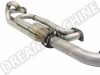 Système d'échappement CSP Python pour Bus '72-'79 Ø 45mm et moteur Type 4 