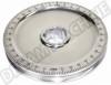 Poulie de Vilebrequin en Aluminium Poli EMPI graduations noirs 00-8779-0 
