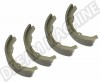 Mâchoires / garnitures de frein avant pour Volksagen Combi 64 ->70  Dimensions : 250 x 55 mm