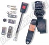 Ceinture de sécurité universelle SECURON 4 points avec enrouleur - Noir 211898149A
