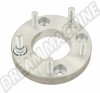 Adaptateurs de roue, Porsche 911, Volkswagen, 4 Trous, Aluminium, 1968-1979 Coccinelle, 1967-1974 Ghia, 1966-1973 Type 3, 0095000, 00-950-00