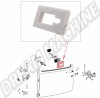 Joint en mousse, panneau de porte, Cox, Ghia, Bus, Golf, Jetta, Golf Caddy, Typ 3, Volkswagen, 111837341, isolation thermique, confort intérieur.
