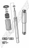 Amortisseur à Gaz KYB GR-2 pour VolksWagen Super Coccinelle 1303  (1973-1/2 à 1979) kyb363002