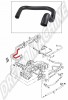 Durite d'eau VW T25 1900cc 025121103C.