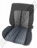 housse-dossier-seige-golf1-noir-gris-arc-en-ciel