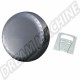Support et Housse de Roue de Secours en Vinyle Noir pour Combi Type 2 - Réf. 00-4219-0