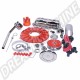 Kit chrome Deluxe pour moteur VW Rouge, Pour tous moteurs VW refroidis à air (1946 - 1979)