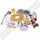 Kit chrome Deluxe pour moteur VW Jaune, Pour tous moteurs VW refroidis à air (1946 - 1979)