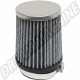 Filtre à air conique chromé Empi Pod Style avec emboîtement de 66 mm