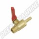 Robinet d'Arrêt pour Réservoir Essence, Avec 1/4" (6 mm) en Laiton 