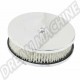 Filtre à air chromé papier de filtration pour carburateur solex 28/30/31/34 - Diamètre 162mm, Hauteur 57mm