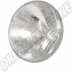 Optique scellée 6V pour phare style US ou phare Buggy avec ampoule intégrée - Insert de phare, 7" rond (178 mm), faisceau principal/feux de croisement, 6V, sans marquage E