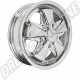 Jante EMPI Style Fuchs en Aluminium Chromé, 4.5x15" pour Volkswagen et Porsche