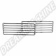 Grille de Décoration en 2 Pièces pour Capot Moteur Volkswagen Coccinelle Jusqu'à 1969