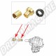 Kit Guide/bague de commande de boîte de vitesses avec support joint Spi pour VW 181, Golf, Jetta, Karmann Ghia, Porsche 924, 1961-1992