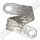 Tresse de masse universelle 300 mm x 20 mm avec cosses 10 mm 