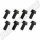 Vis de fixation couronne de différentiel 014409135A pour boîte trompette (9 mm) - 8 pièces