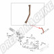 Support entre alternateur et boîte de chauffage droite, moteur Type 4, VW Combi T2 Bay Window (1971-1979)