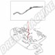 Tuyau Inox Thermostat-Radiateur 025121065A pour VW Transporter T25, 1985-1992