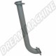 Pipe coudée d'échappement pour VW Transporter T25 1.9 DF/DG, 2.1 DJ (1988-1992)