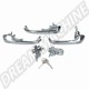 Kit Poignées Extérieures Volkswagen Combi T2 08/71-07/74 avec 2 Clés