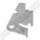 Plaque de compas de capot moteur pour VW Combi Split (03/1955-12/1963)