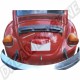 Déflecteur de Pluie Noir pour Capot Arrière Volkswagen Coccinelle à partir de 1969