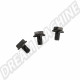 Lot de 3 boulons de poulie d'arbre à cames pour moteur pied moulé 25-36 cv