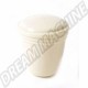 Bouton Ivoire Filetage 5mm VW, pour Cendrier, Câble de Starter et Interrupteur de Phare, Modèles Beetle, Karmann Ghia, Bus, Type 3