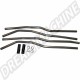 Kit Tuyaux d'Eau INOX, VW Transporter T25 Syncro 1.6 TD, 08.85-07.92, 38mm