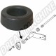 Silentbloc rond extérieur de suspension arrière pour Volkswagen Coccinelle (1969 ->) et Porsche 924 (1976-1978) - Référence 111511245E