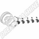 Clips et Rivets de Fixation pour Enjoliveur sur Jante 5x205 - 111698131 - Lot de 5