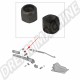 Écrous pour réglage câble frein à main par paire pour Cox/Karmann Ghia 12/64-, Type 3 02/65-, Combi 08/67-07/71 + 04/79-07/92, Type 181 - 111711349