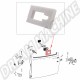 Joint Mousse panneau de porte - Cox, Ghia, Bus, Golf, Jetta, Golf Caddy, Typ 3