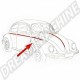 Kit Baguette Aluminium 10mm pour Tour de Caisse et Capot Avant Volkswagen Coccinelle 1302/1303 Berline et Cabriolet