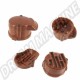 Tête d'allumeur pour fils d'allumage latéraux, Moteurs 25cv, Volkswagen Coccinelle & T2 Splits 1950-1955 ref 111905207