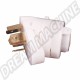 Contacteur neiman  / de démarrage blanc à 6 broches pour Volkswagen - Réf. OE 111905865L