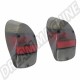 Vitres de feu arrière fumée pour Volkswagen Coccinelle 1300 8/67-7/73 et 1302 (sans marquage CE) - La paire