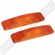 Cabochons de Clignotant Orange Hella pour Volkswagen Coccinelle 1200 & 1303, après 08/1974 