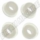Kit de 4 rondelles téflon pour essuie-glace VW Combi/Coccinelle, Karmann Ghia 8.57-7.67, Réf. 111955341