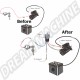 Relais pour démarrage difficile 111998611 - 6 Volts 30 amps Véhicules Vintage, notamment Coccinelles