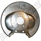 Flasque Inox de Protection de Poussière pour Disque de Frein Avant Volkswagen à partir de 07/1967