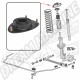 Palier Supérieur de Suspension pour Volkswagen Coccinelle 1302 & 1303 (jusqu'à 1973) réf 113412329B
