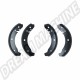 Mâchoires garnitures de frein avant et arrière pour Volkswagen, Réf 113698537C (230x40mm)